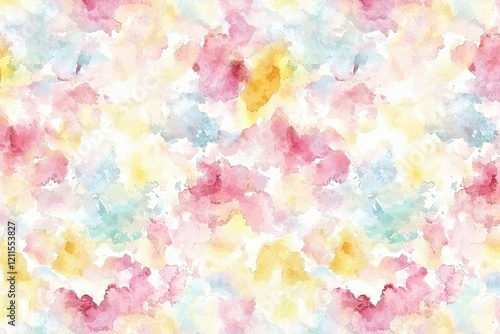 Soft and Colorful Abstract Watercolor Background for Creative Designs