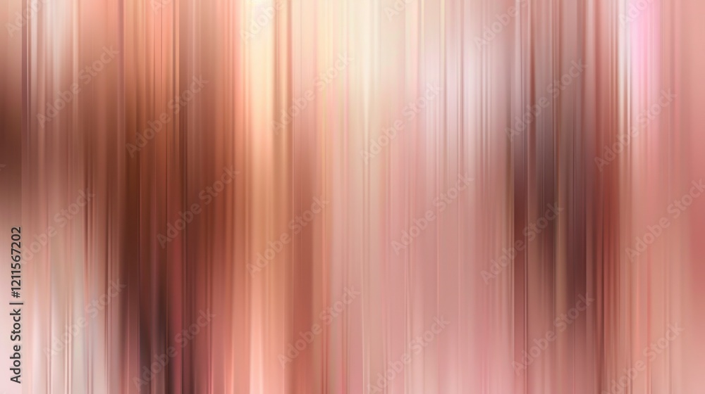 Fototapeta premium Soft Abstract Blurred Background with Warm Tones and Vertical Lines, Perfect for Art, Design, and Creative Projects Capturing a Calm and Serene Atmosphere