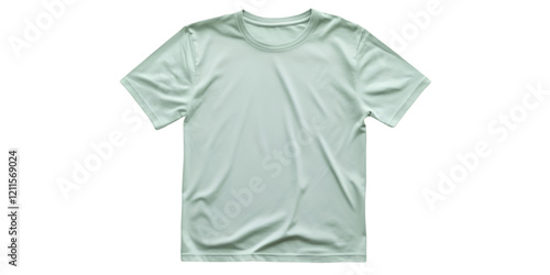 blue shirt isolated on white