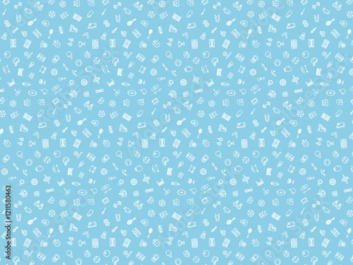 スポーツ関連の壁紙イラスト