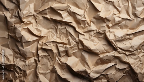 Wallpaper Mural Crumpled Paper Texture. Generated image Torontodigital.ca