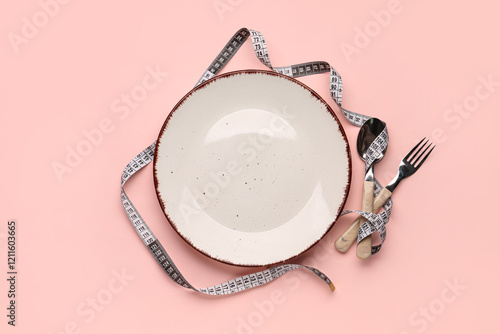 Table setting with measurin...