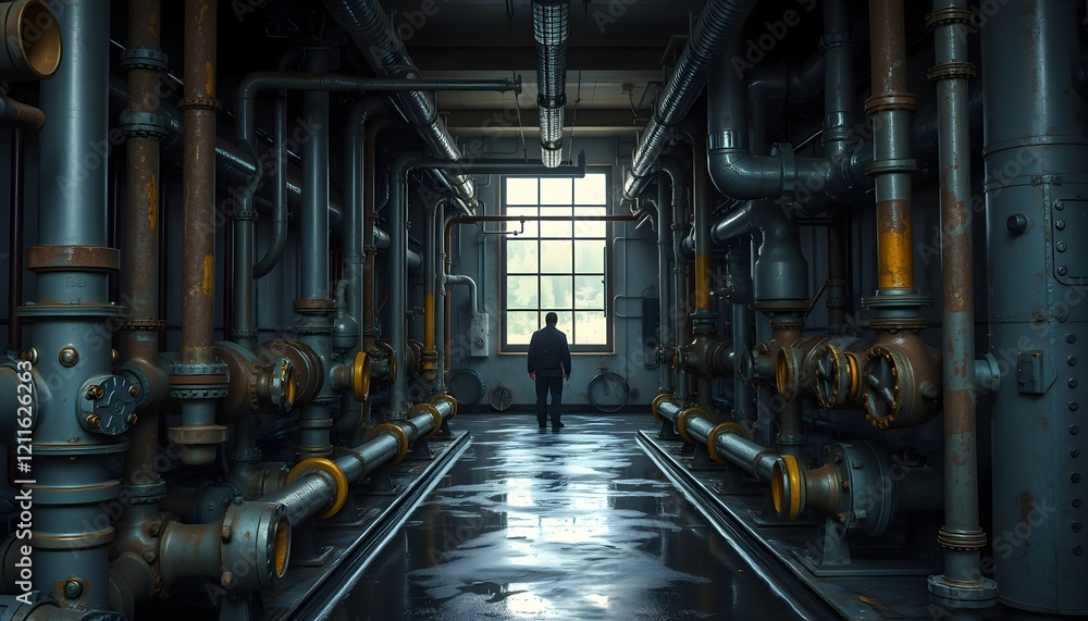 Interplay of Yellow and Blue Pipes in a Long Pipeline Interplay of Yellow and Blue Pipes in a Long Pipeline
