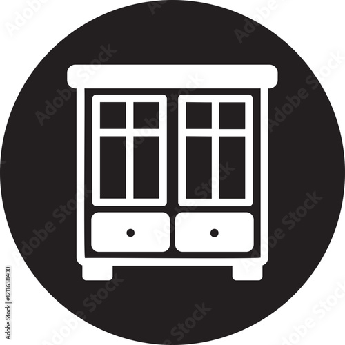 Cabinet glyph icon