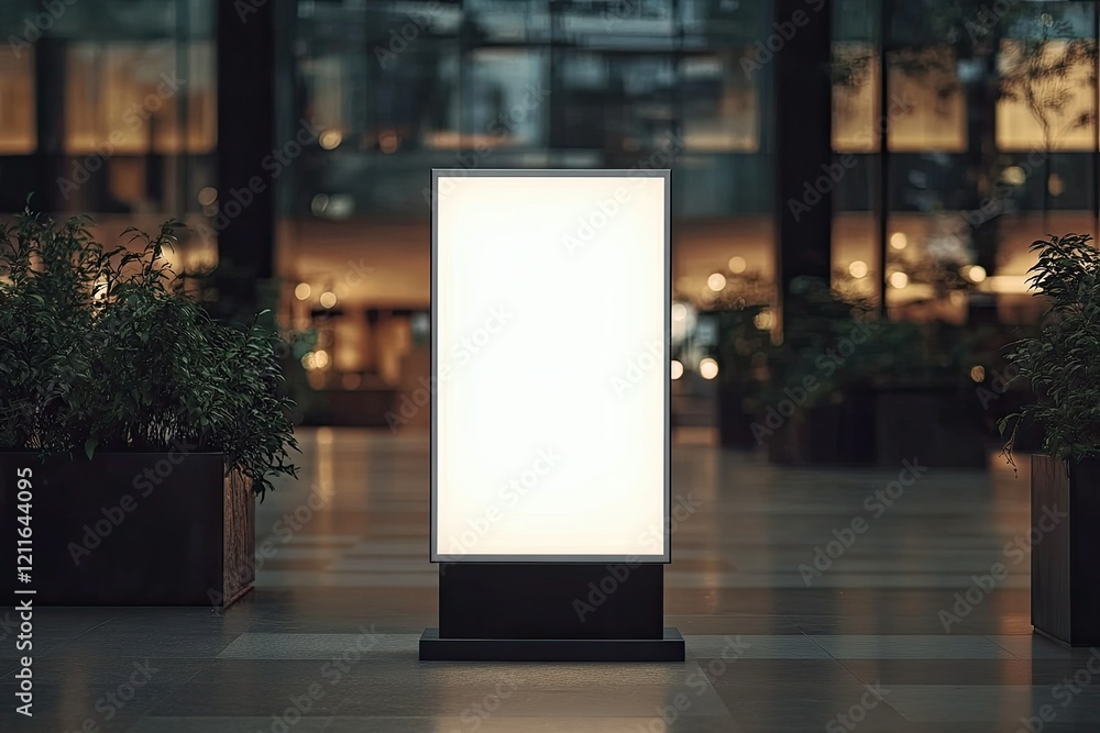 Clear Pixel Visual of Advertise Stand Banner Mockup Clear Pixel Visual of Advertise Stand Banner Mockup
