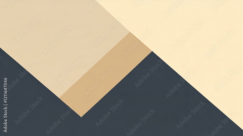 Abstract Geometric Design Featuring Beige and Dark Grey Triangles Abstract Geometric Design Featuring Beige and Dark Grey Triangles