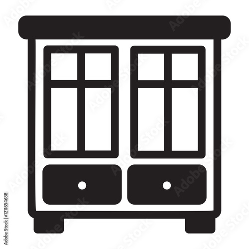 Cabinet glyph icon
