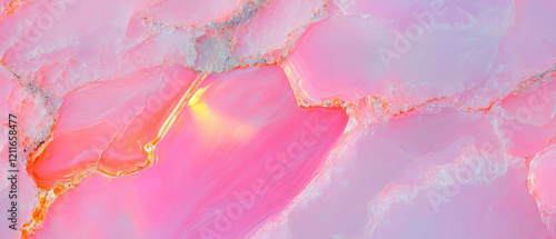 Sophisticated pink onyx abstract background with gray undertones for elegant design photo