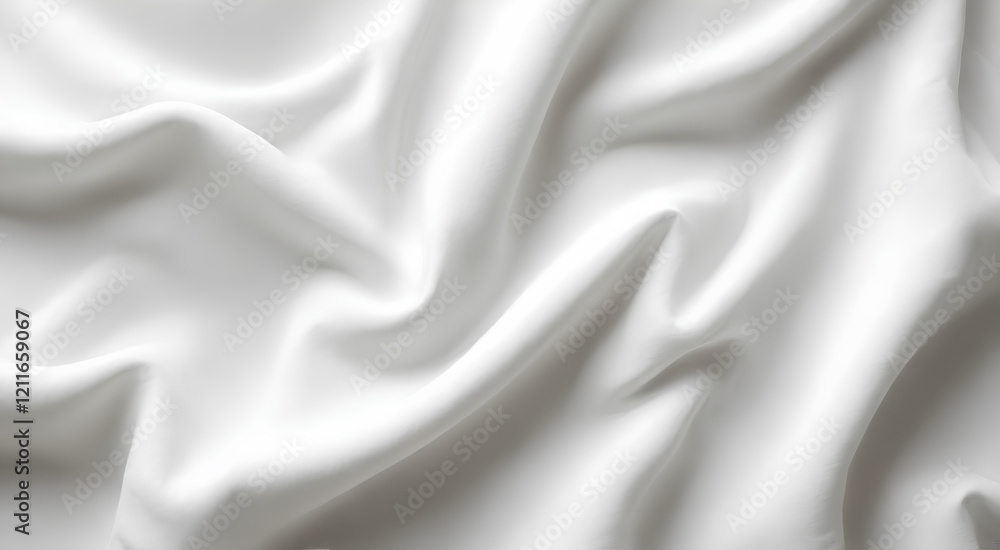 Fototapeta premium silk fabric white texture