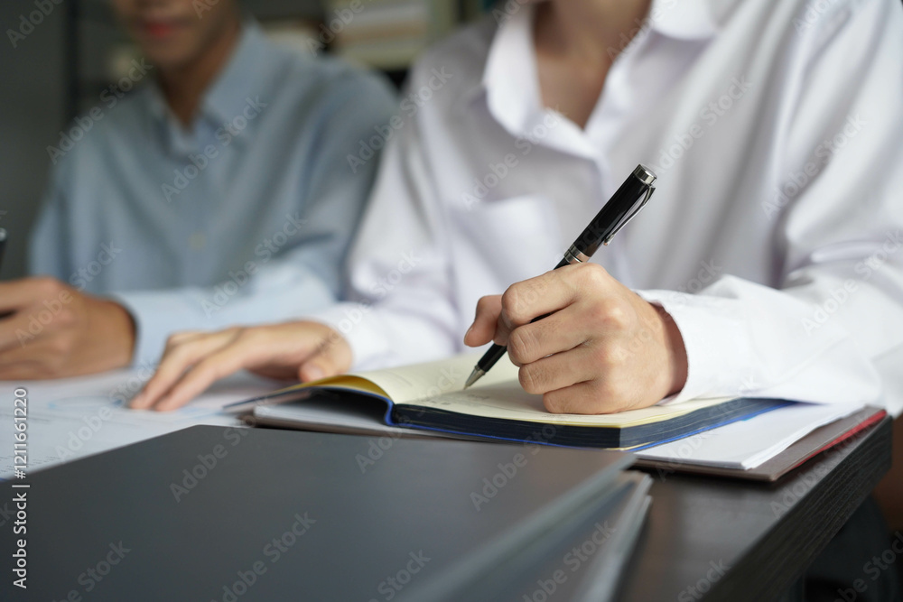 Group of businessman meeting and working together at modern office, Business planning and solution having a discussion Group of businessman meeting and working together at modern office, Business planning and solution having a discussion