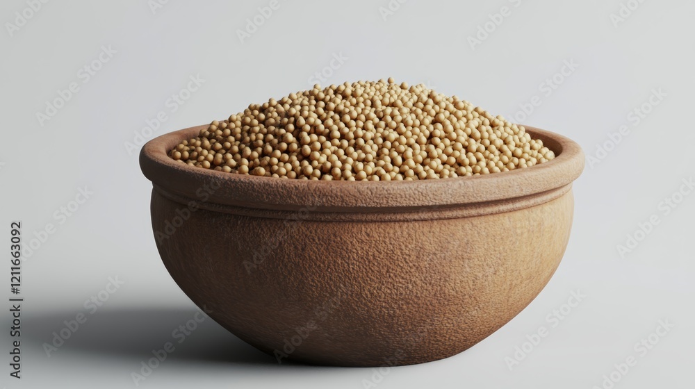 amaranth grains in a clay pot amaranth grains in a clay pot