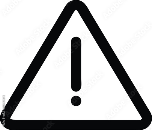exclamation sign warning icon
