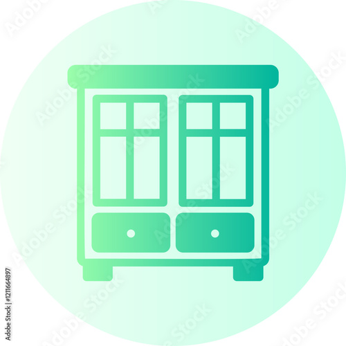 Cabinet gradient icon