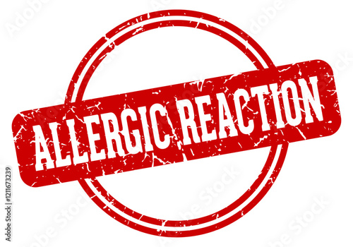 allergic reaction stamp