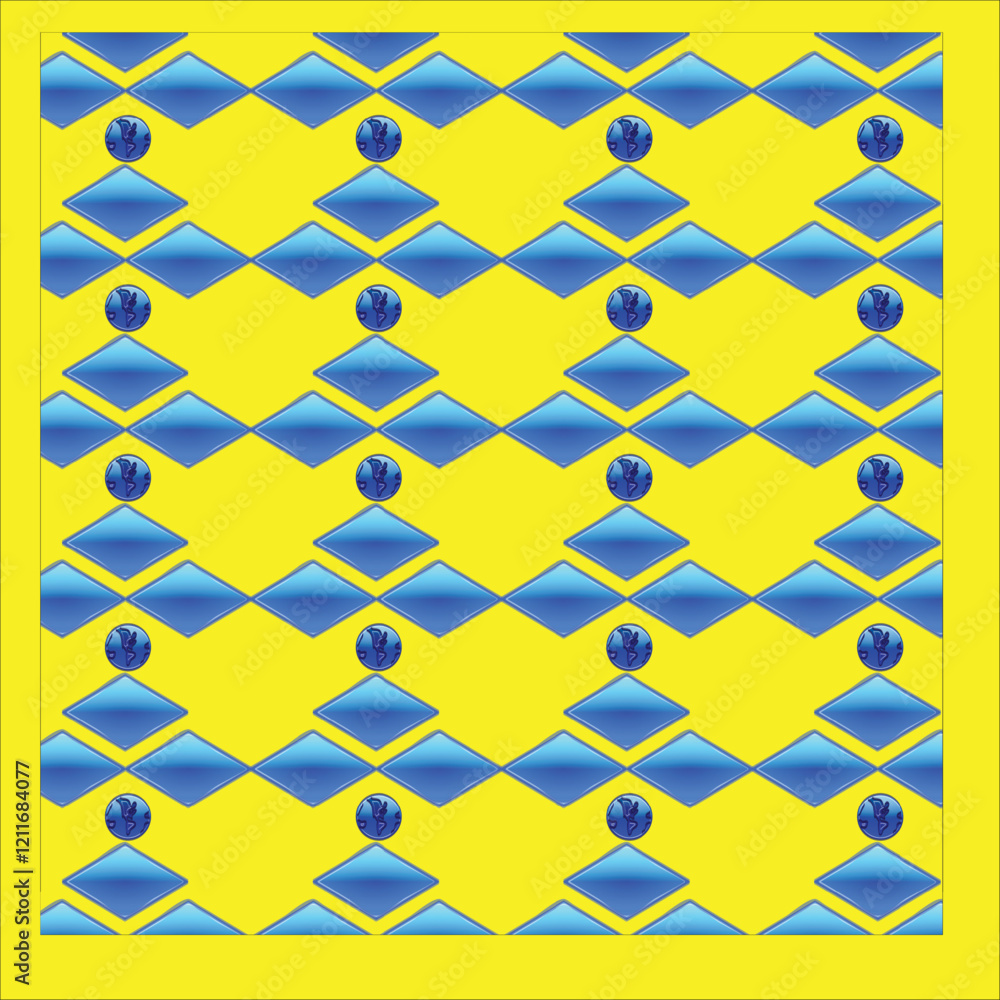 Fototapeta premium seamless geometric pattern