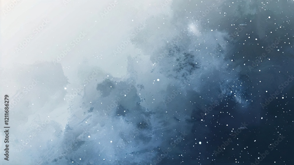 Obraz premium Nebula cosmic cloudscape, starry night, space background, for science design