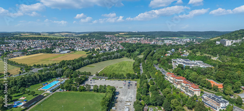 Ausblick auf die Region Bad Mergentheim an der Tauber rund um die Arkau photo