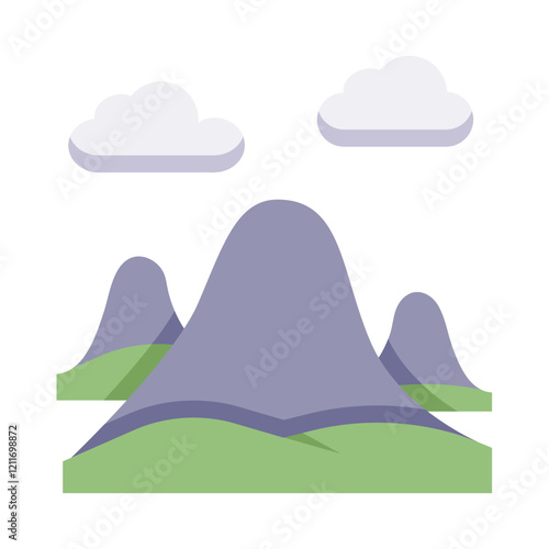 mount flat style