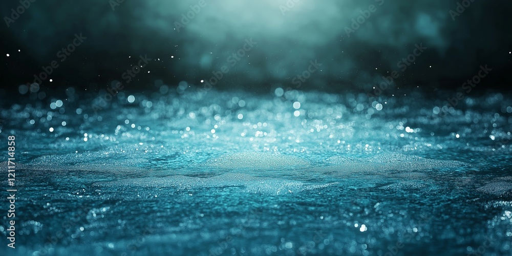 A blurry image of water with a blue background A blurry image of water with a blue background