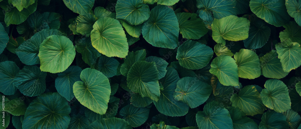 Intricate green leaves showcasing detailed veins and textured surfaces in a natural setting Intricate green leaves showcasing detailed veins and textured surfaces in a natural setting