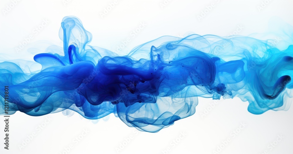 Abstract blue smoke swirling against a light background, creating a fluid, dynamic effect. Abstract blue smoke swirling against a light background, creating a fluid, dynamic effect.