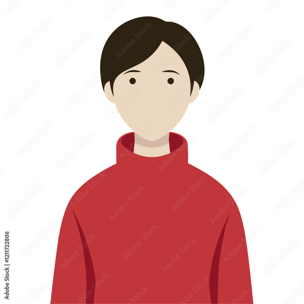 red pullover, sweater on transparent background red pullover, sweater on transparent background