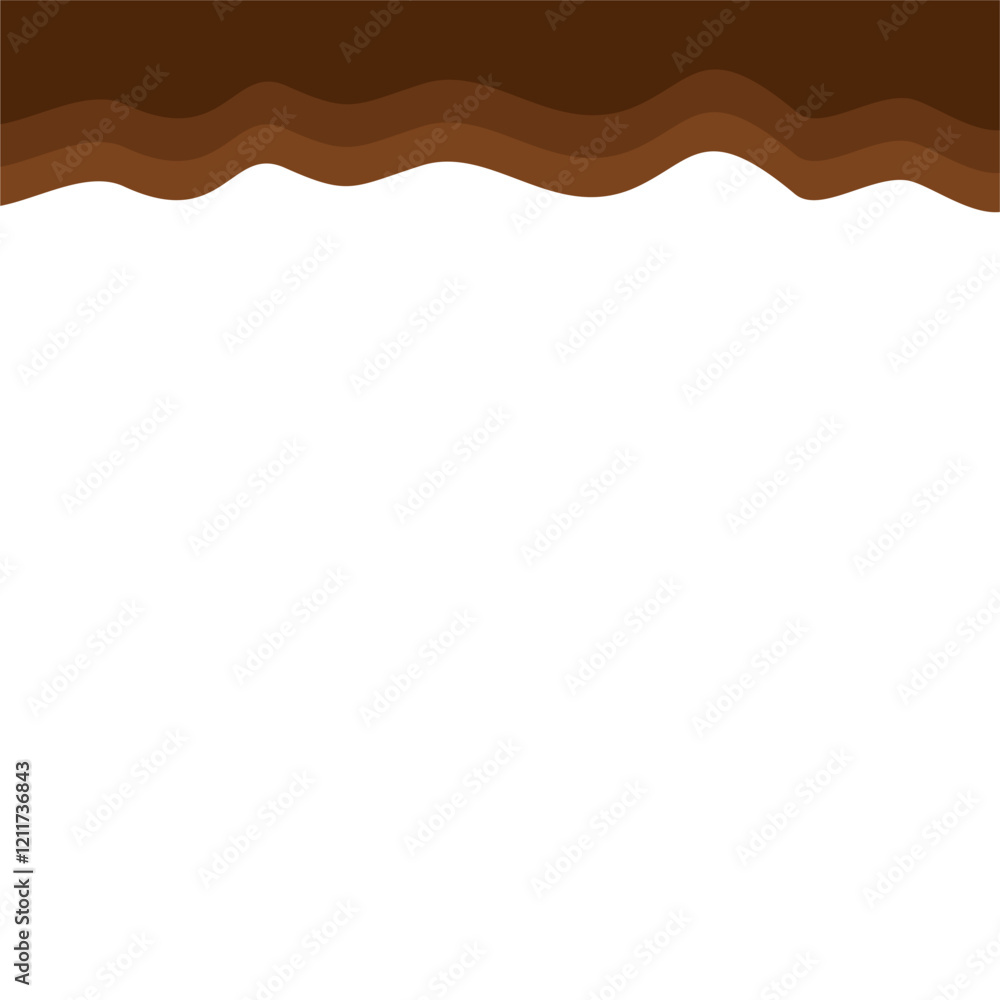 Abstract Brown Top Page Border Abstract Brown Top Page Border