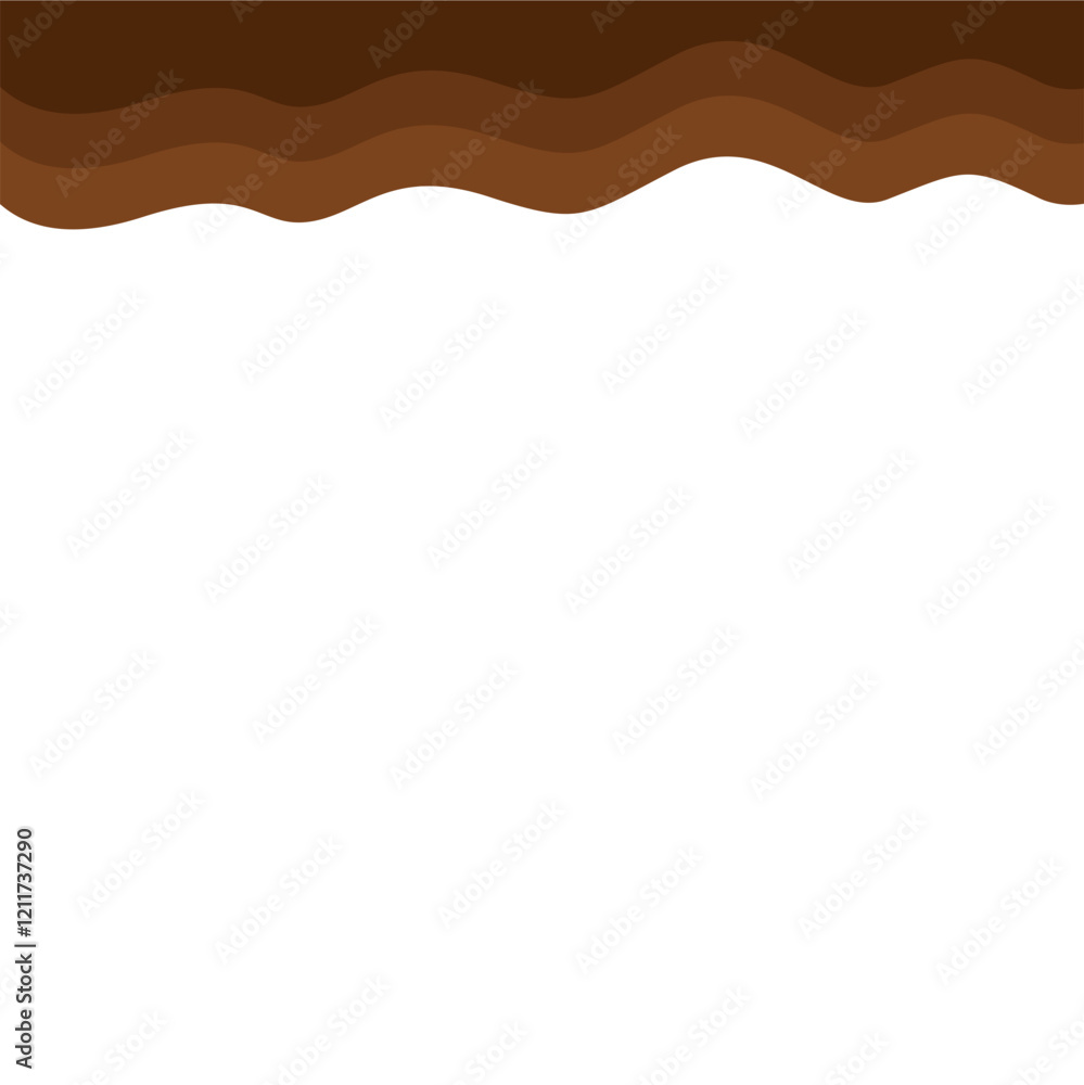 Abstract Brown Top Page Border Abstract Brown Top Page Border