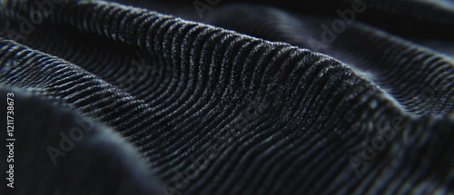 Wallpaper Mural Soft ribbed velour with vertical lines showcasing a rich texture and elegance Torontodigital.ca