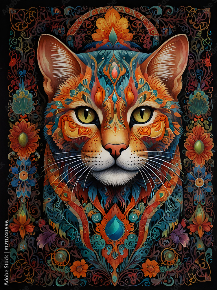 illustration of a cat illustration of a cat
