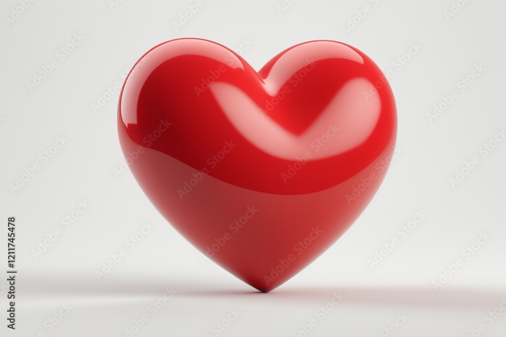a close up of a red heart on a white background a close up of a red heart on a white background