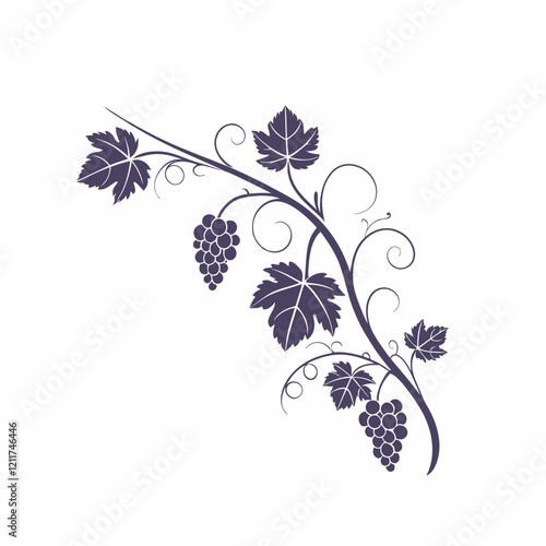 minimalist grapevine design a simple grapevine image
