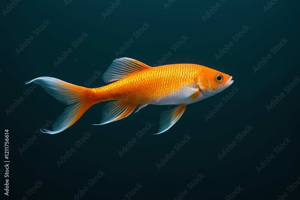 there is a fish that is swimming in the water there is a fish that is swimming in the water