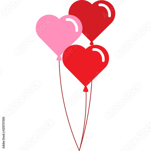 heart ballon valentine