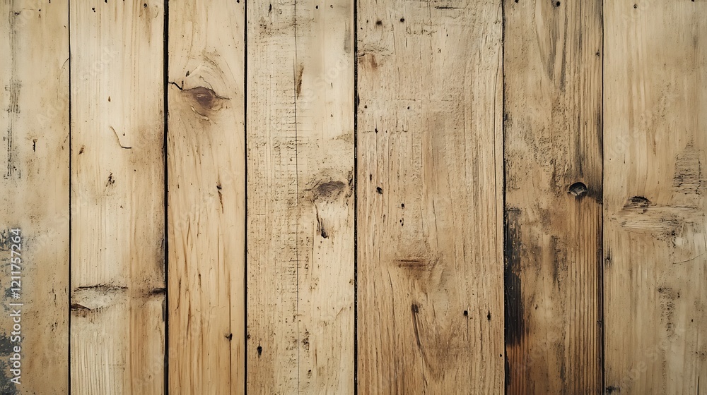 Naklejka premium Rustic Wooden Planks Background Texture