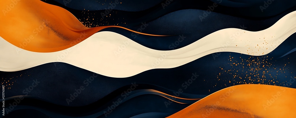 Abstract Digital Art with Swirling Colors of Dark Blue, Black, and Teal for Modern Design Abstract Digital Art with Swirling Colors of Dark Blue, Black, and Teal for Modern Design