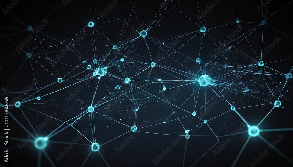 Obraz premium dark background, symbolizing advanced technology.