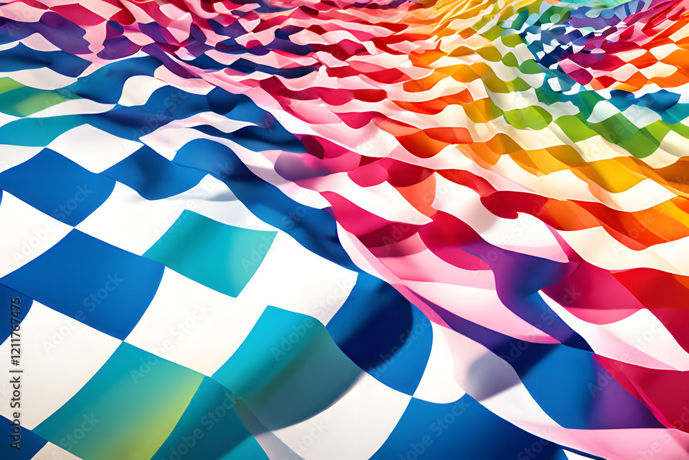 Obraz premium abstract background with stripes