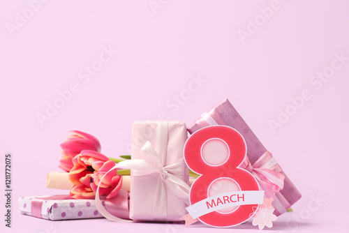 Gift boxes, greeting card a...