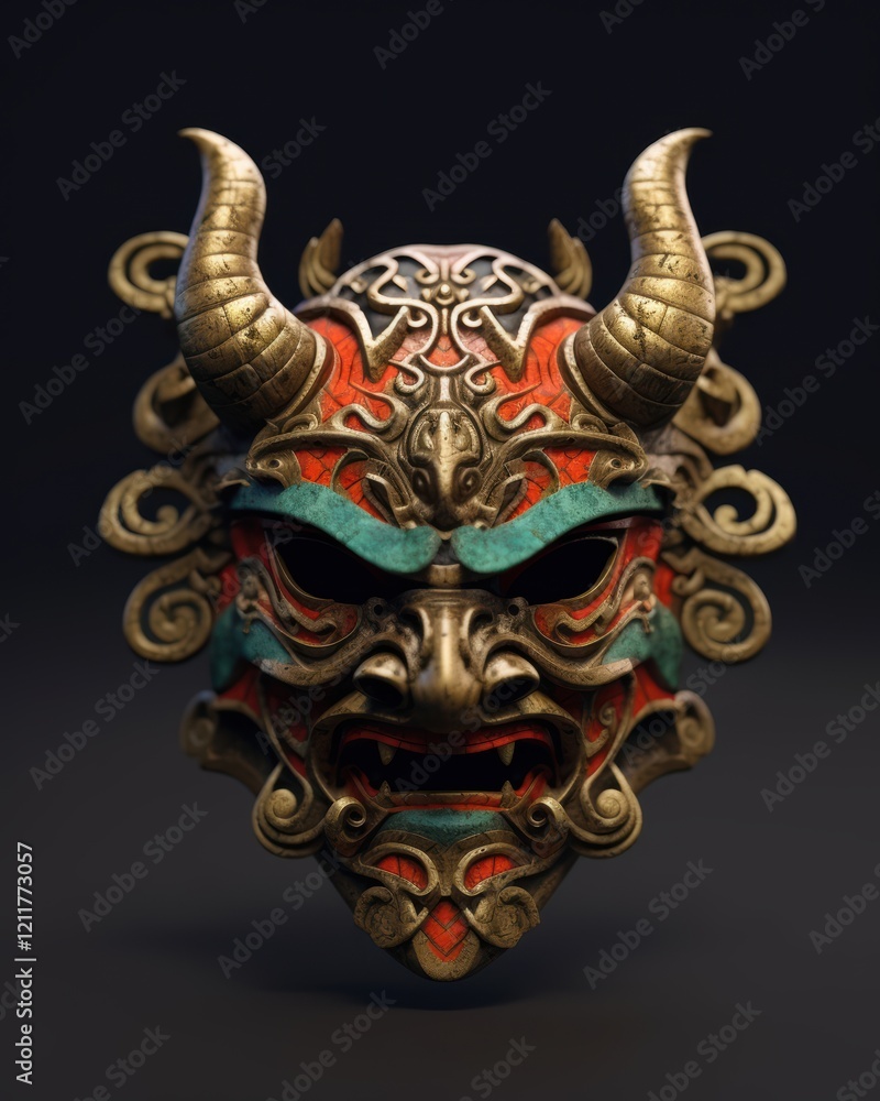 Ornate Samurai Mask Ornate Samurai Mask