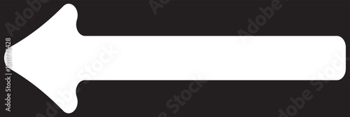 Arrows big white set icons. left arrow collection different arrows sign. vector Different cursor arrow direction symbols in flat style. Eps 10.