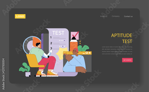 Career Change. Flat Vector Illustration