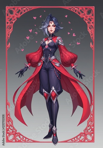 AI-Generated Epic Fantasy Gaming Collectible Cards: Heroic RPG Character Portraits for Digital and Trading Card Games