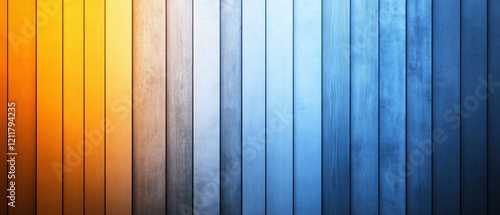 Wallpaper Mural Abstract WarmCool Vertical Stripes Gradient. AI Generated Torontodigital.ca