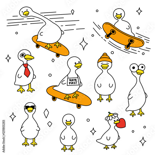 Silly Goose activities skate club