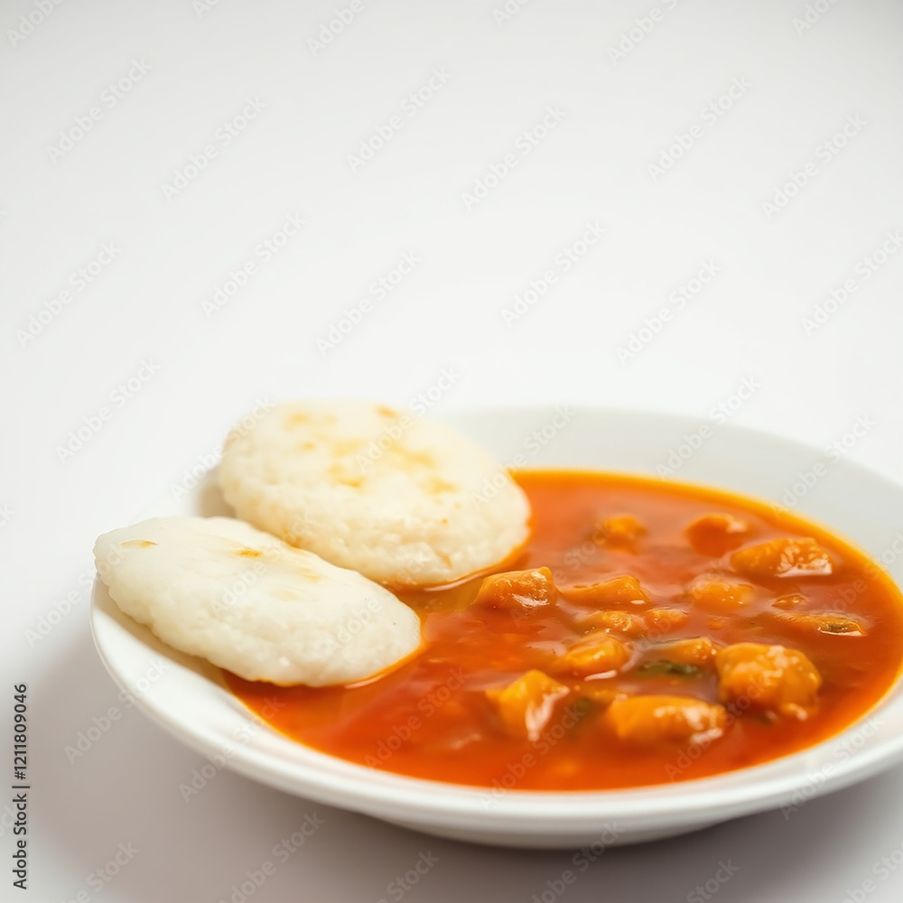Delicious Tomato Based Dish with Pan de Bono Delicious Tomato Based Dish with Pan de Bono
