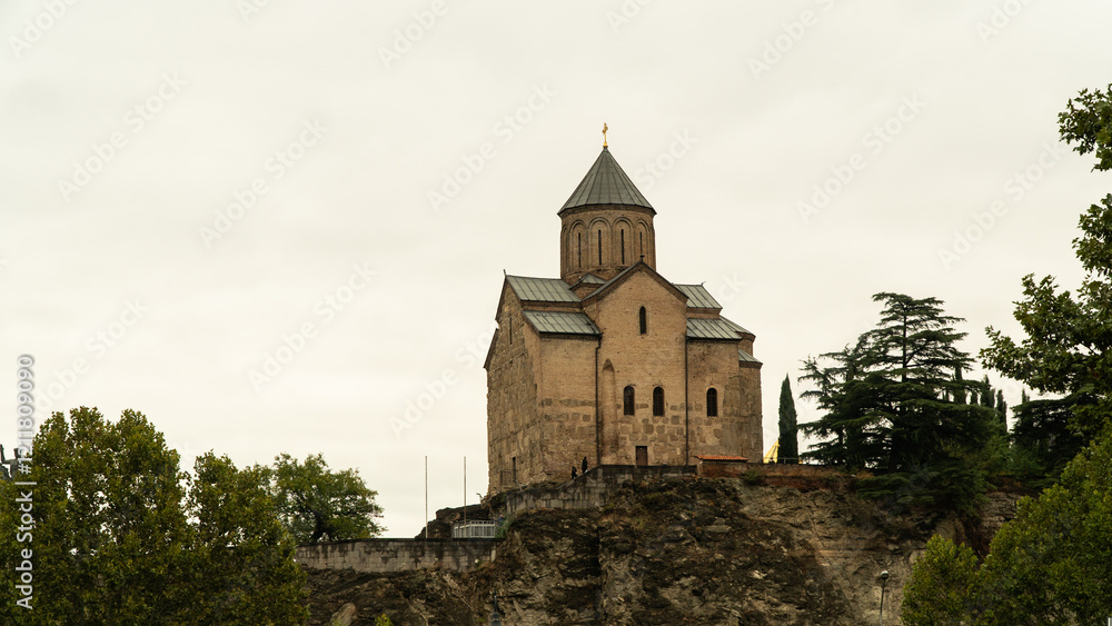 Fototapeta premium St. George's Church in Tbilisi, Georgia (Sakartvelo), Central Asia, Asia