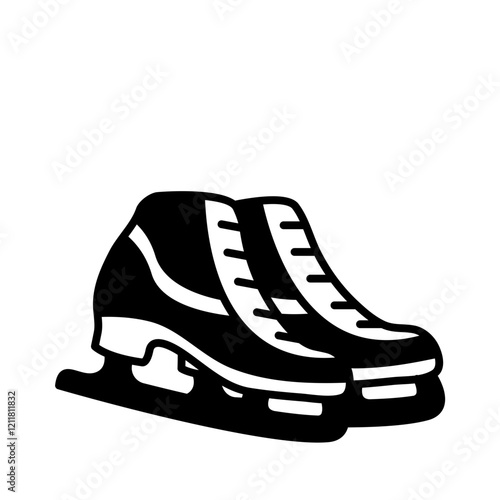ice skate solid style