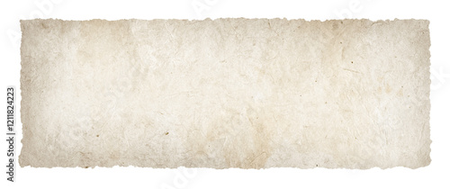 Old paper texture background. Horizontal banner