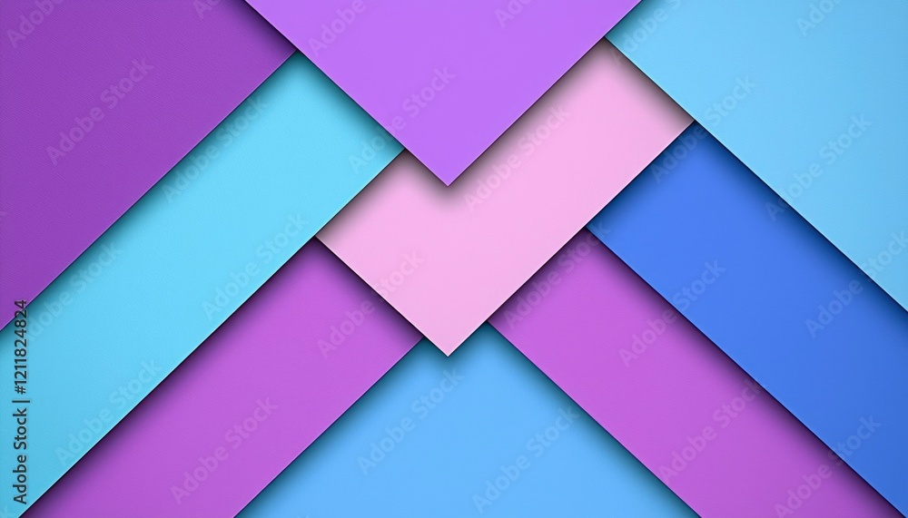 Abstract Pastel Color Block Geometric Design Abstract Pastel Color Block Geometric Design